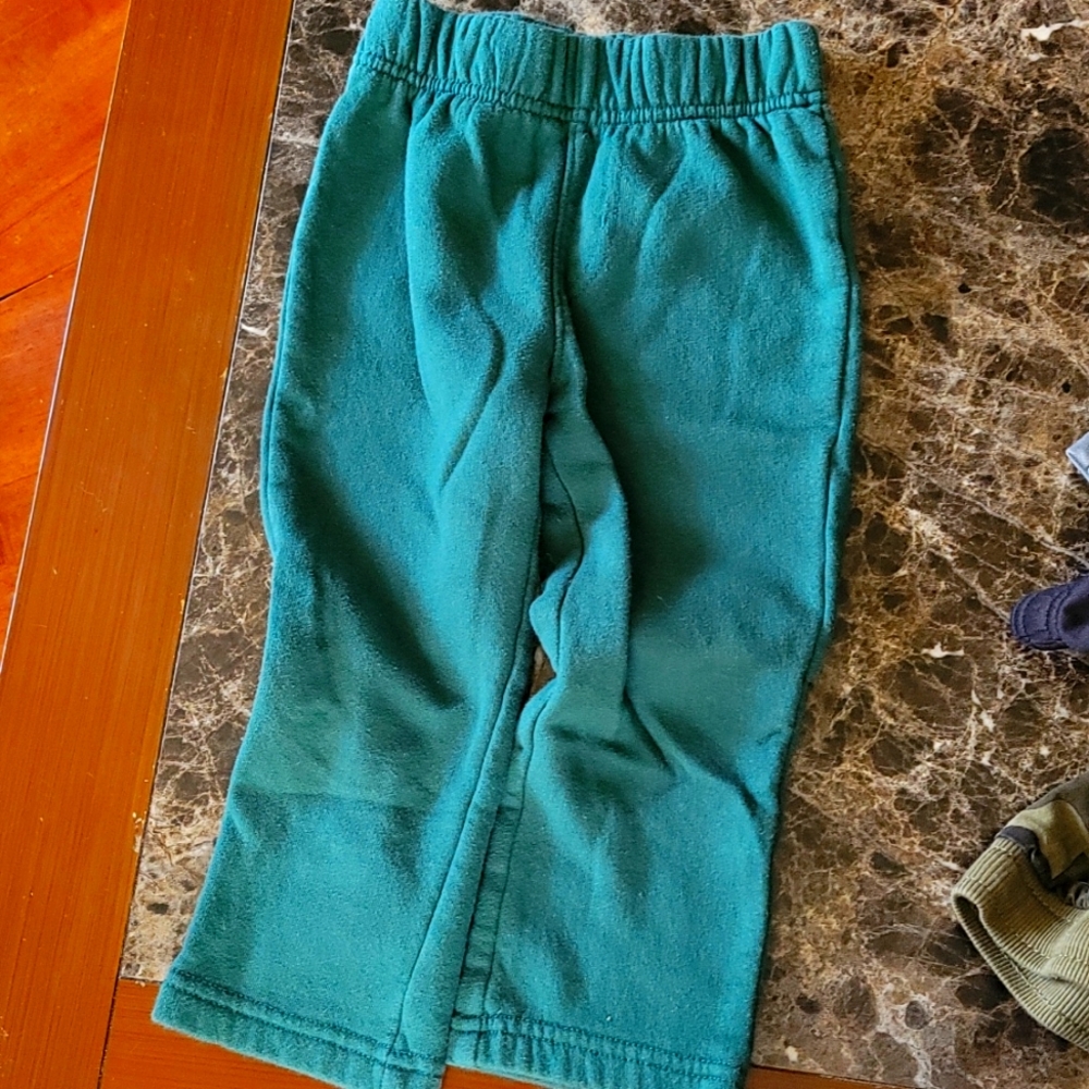 2T Green Sweatpants